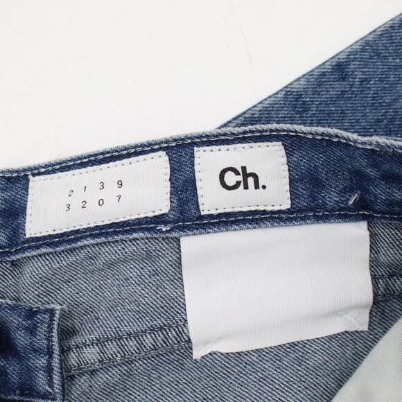 CH. Chapter 2139 3207 Jeans Mens 30 L33 Cotton Button Fly Tapered Leg Low Rise - Picture 11 of 13